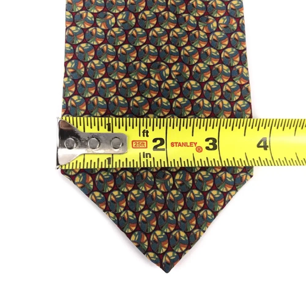 J. Garcia Clockworks Collection Eight All Silk Tie Men's Colorful Necktie 58